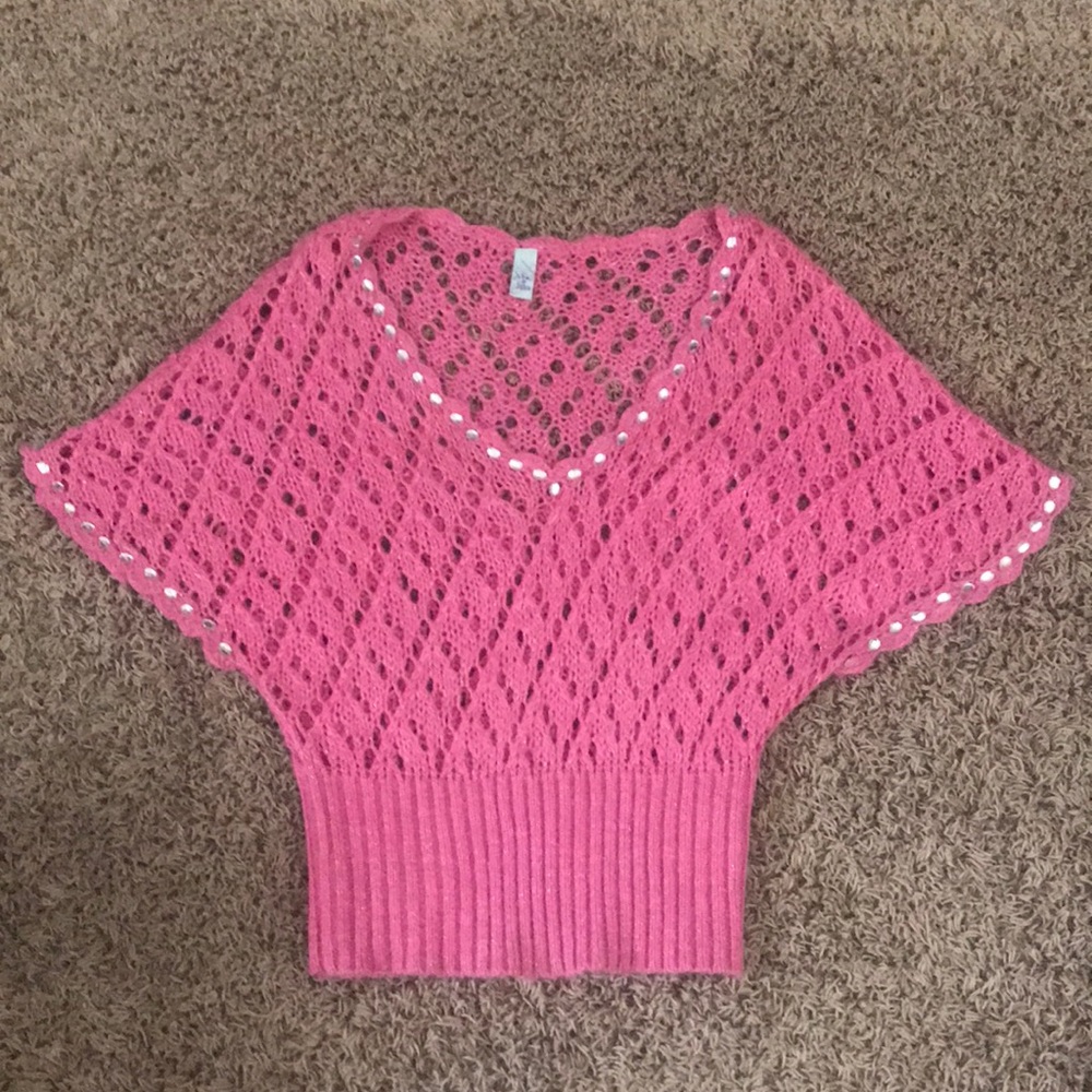 Pink sweater